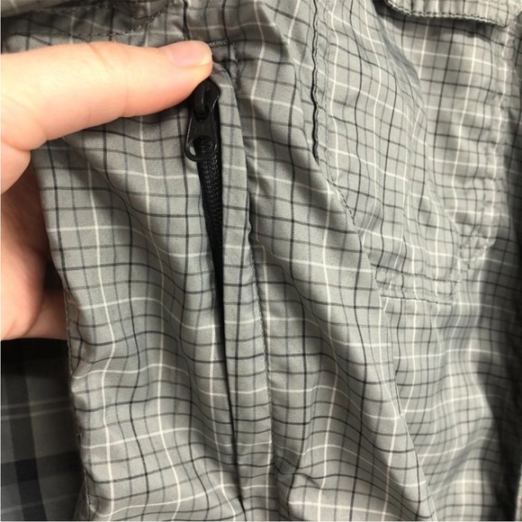 Lululemon Men’s grey plaid freestyle windbreaker Medium - Picture 8 of 14